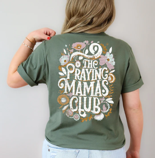The Praying Mamas Club White