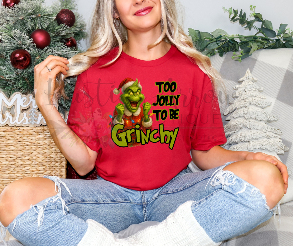 Too Jolly to be Grinchy