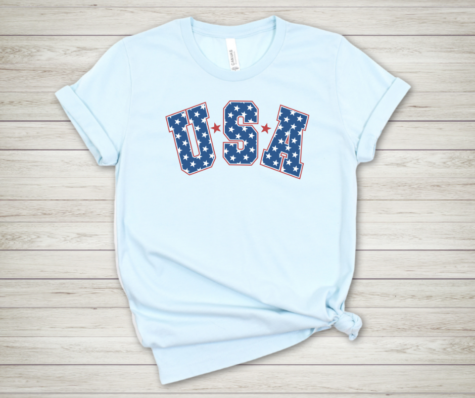 USA with Stars