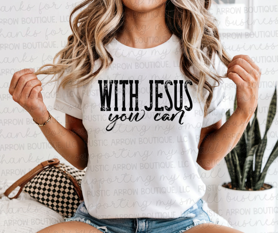 With Jesus You Can