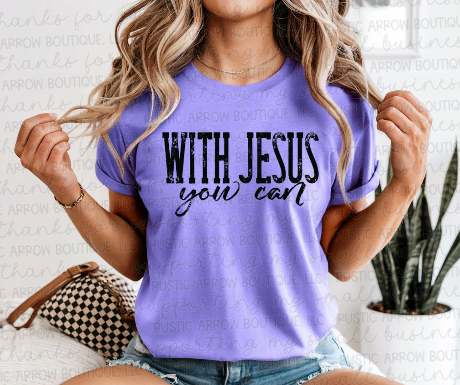With Jesus You Can