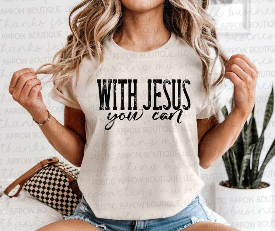 With Jesus You Can