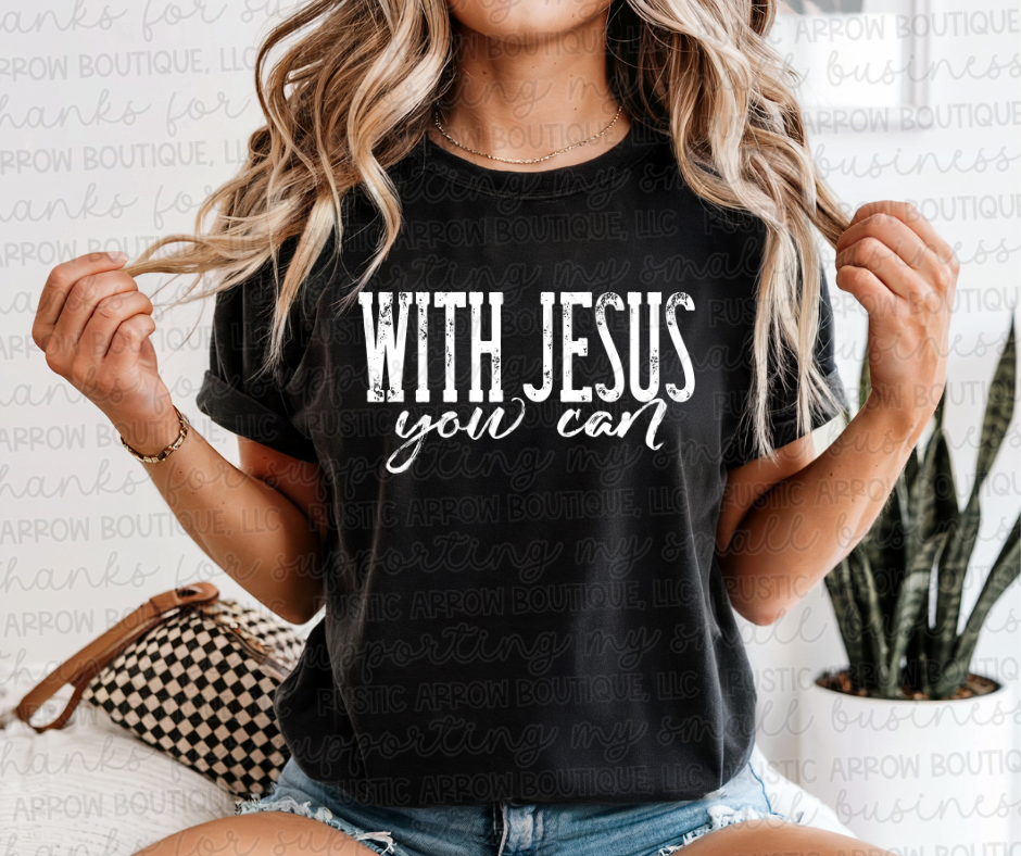 With Jesus You Can