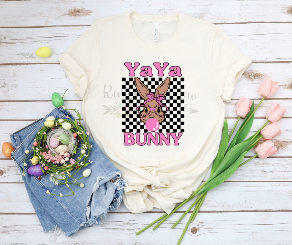 Checkered Yaya Bunny