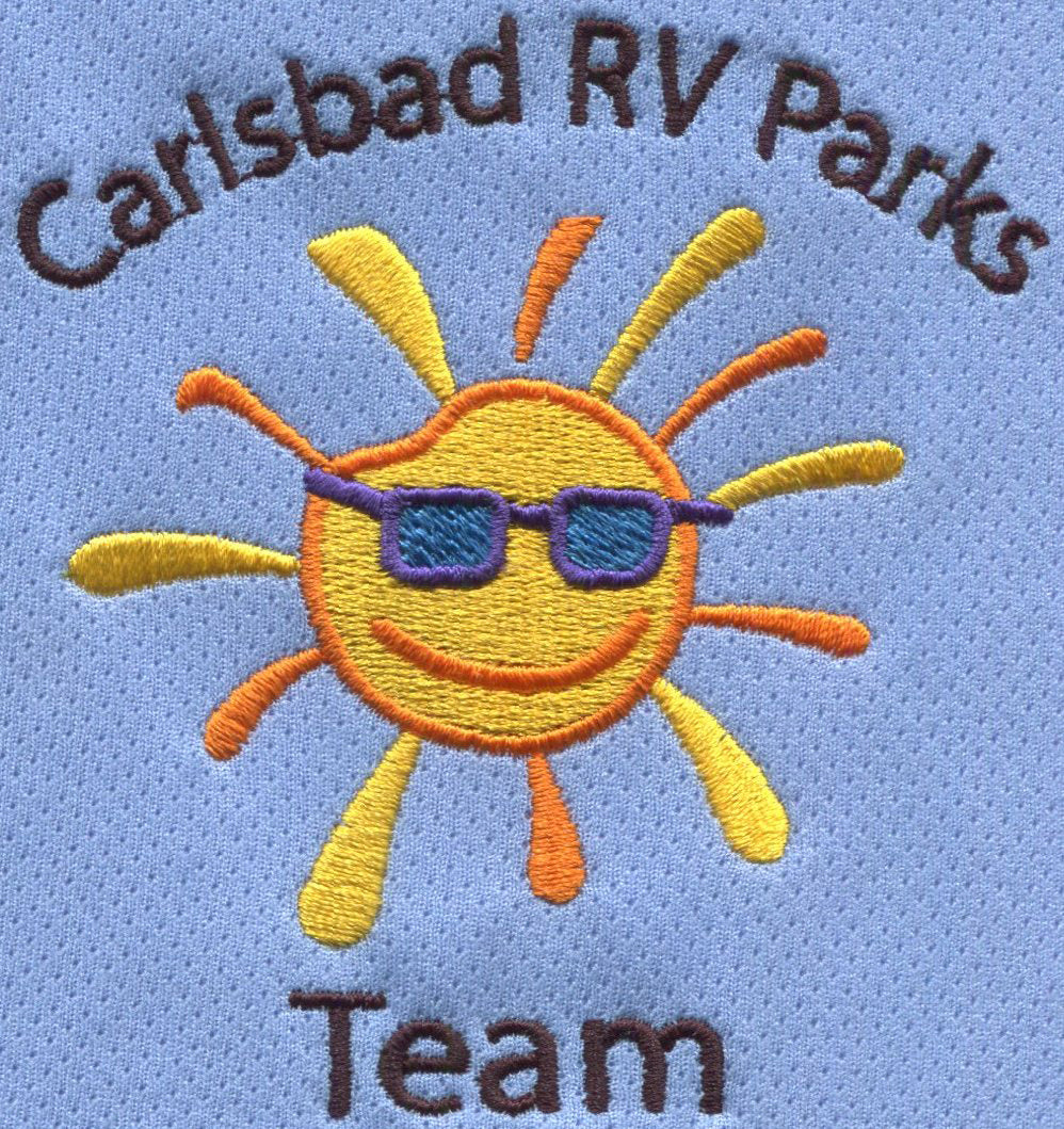 Carlsbad RV Park up to 8000 stitches