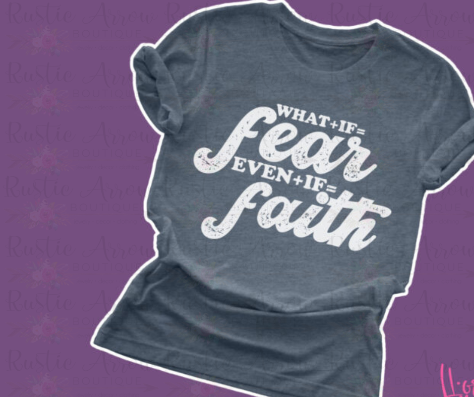 What If Fear Even If Faith-WHITE